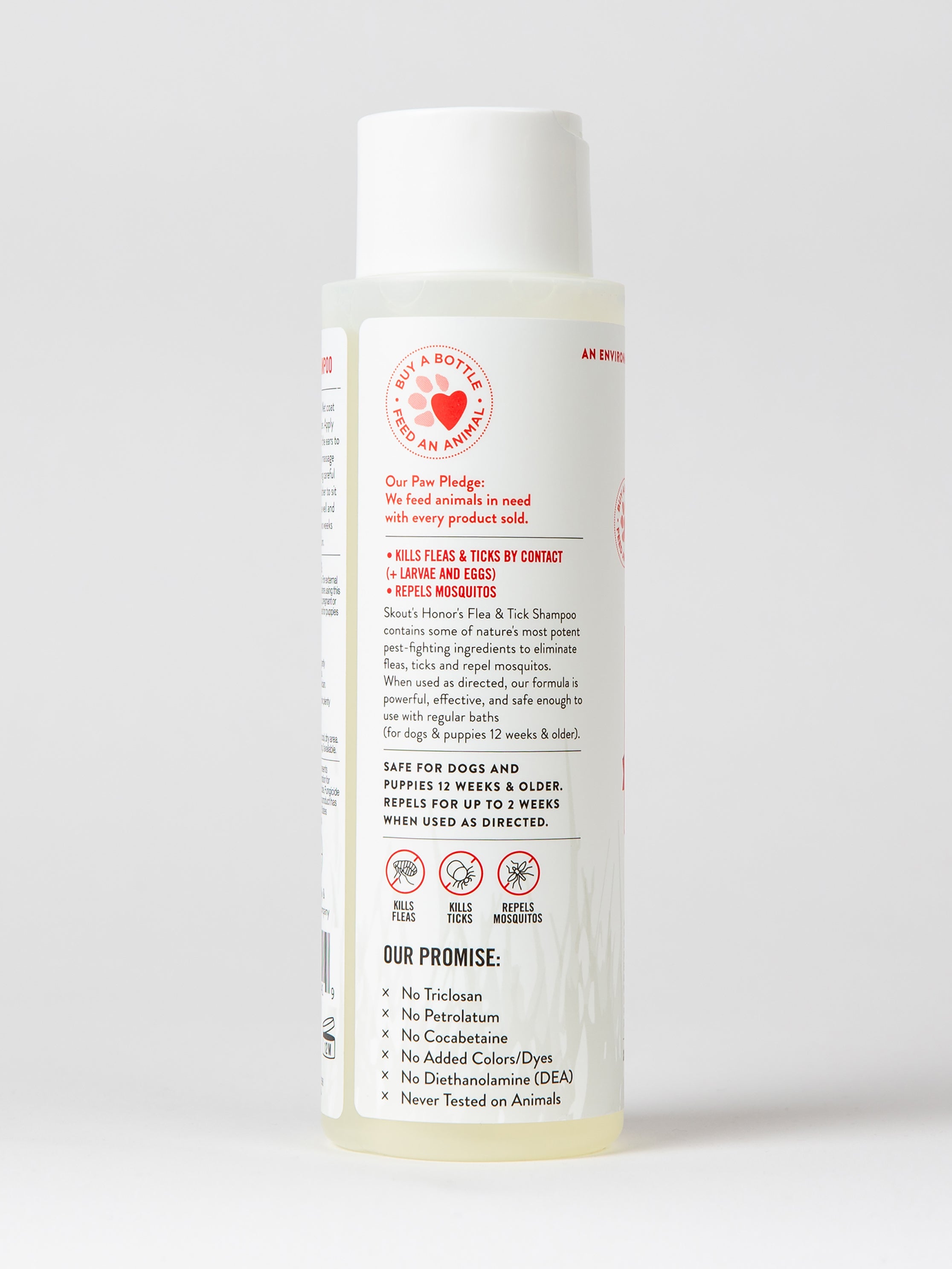 Tick clearance removal shampoo