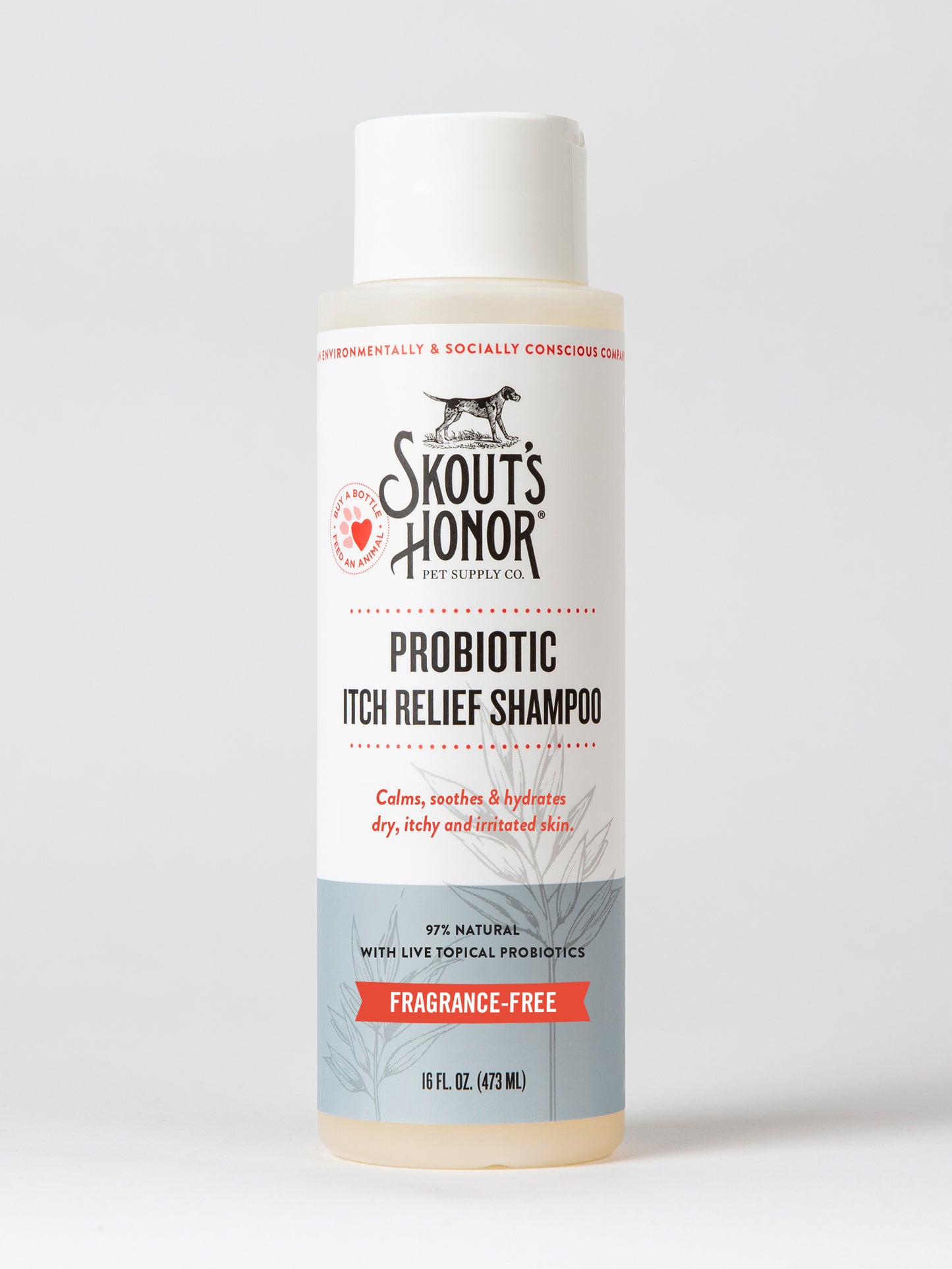 front image from Probiotic Itch Relief Shampoo