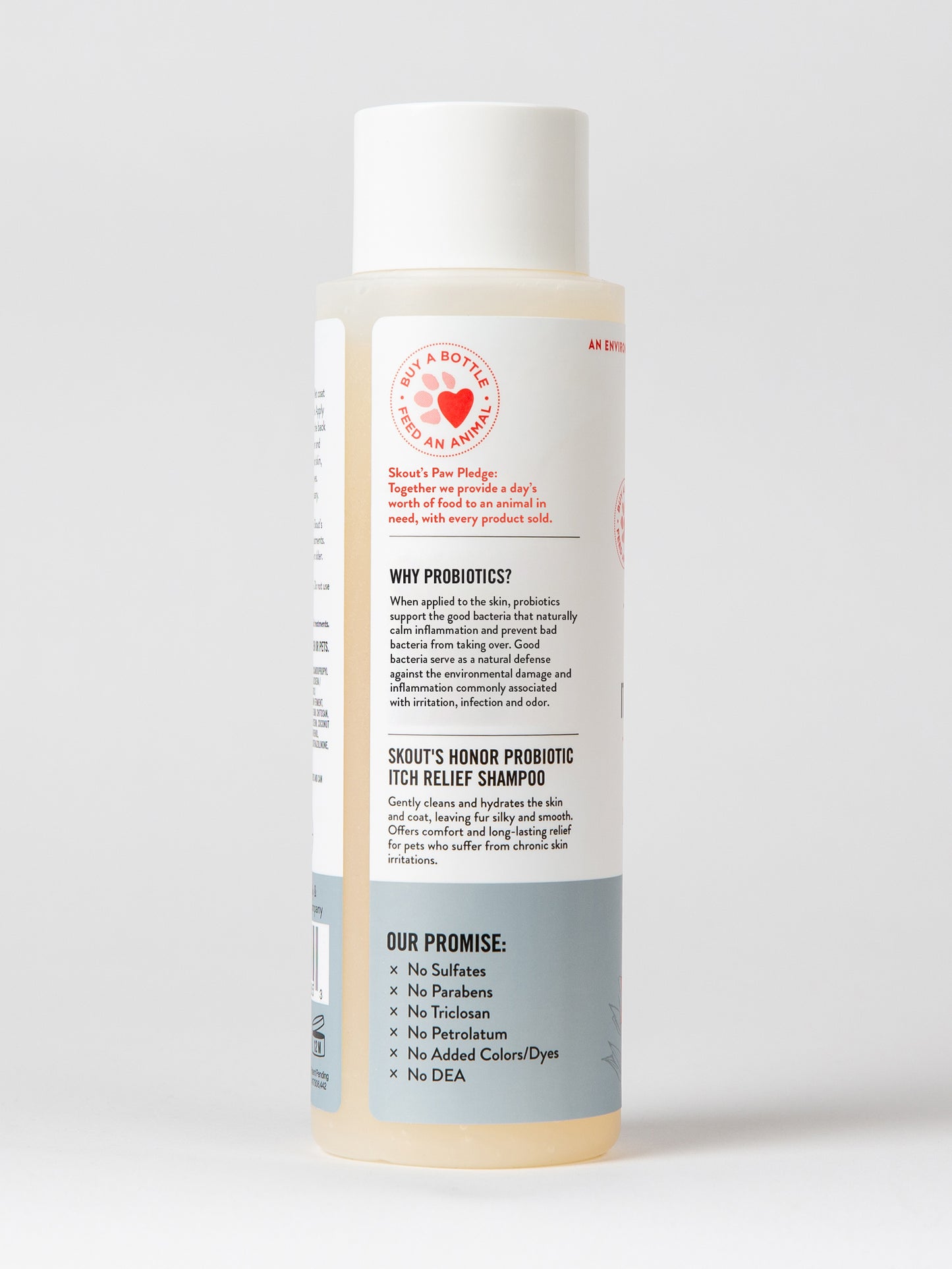 front image from Probiotic Itch Relief Shampoo