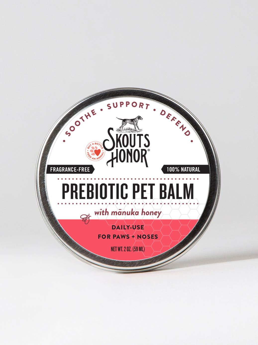 front image from Prebiotic Pet Balm