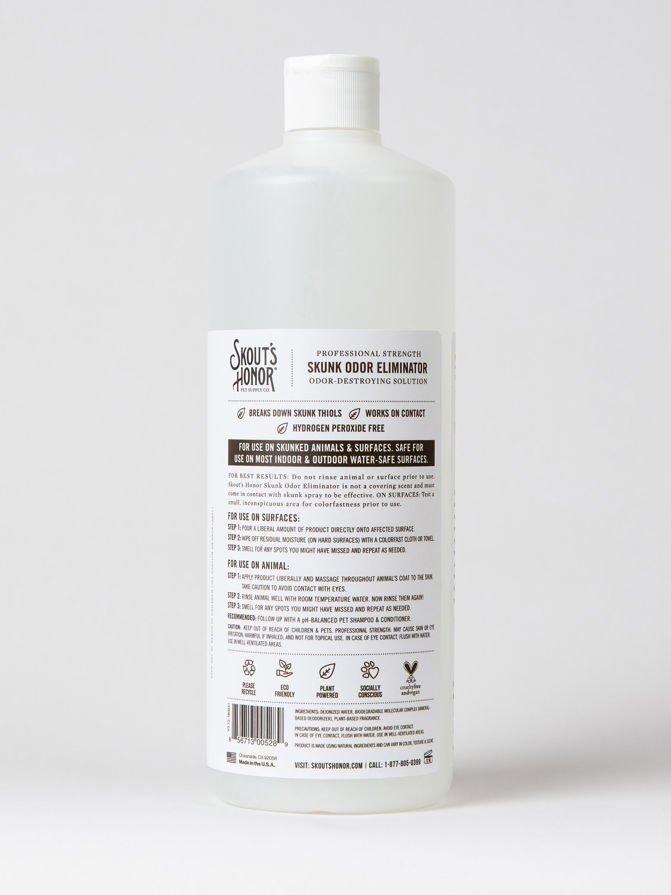 Top paw clearance de skunk shampoo