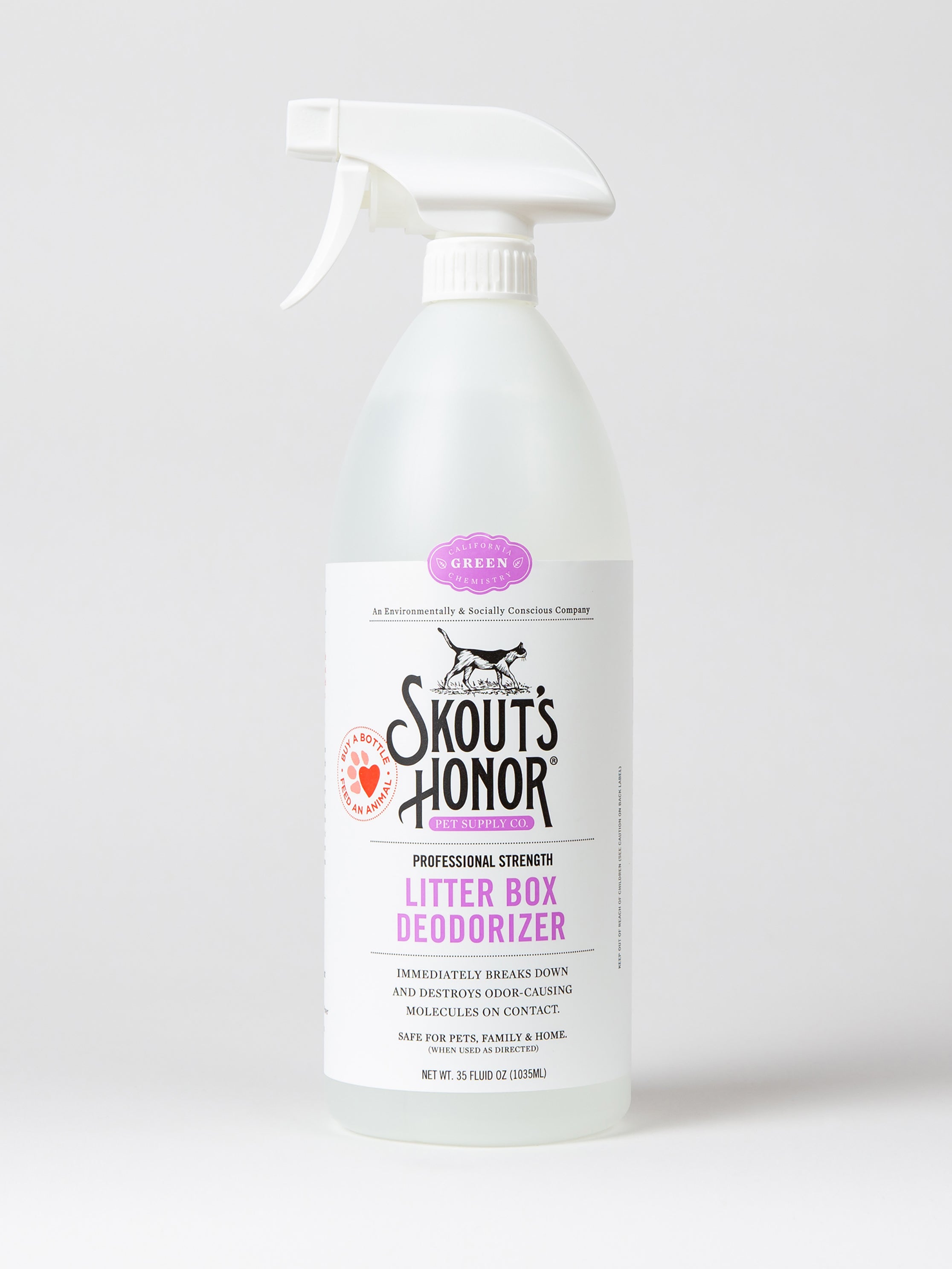 Cat litter deodorizer on sale spray