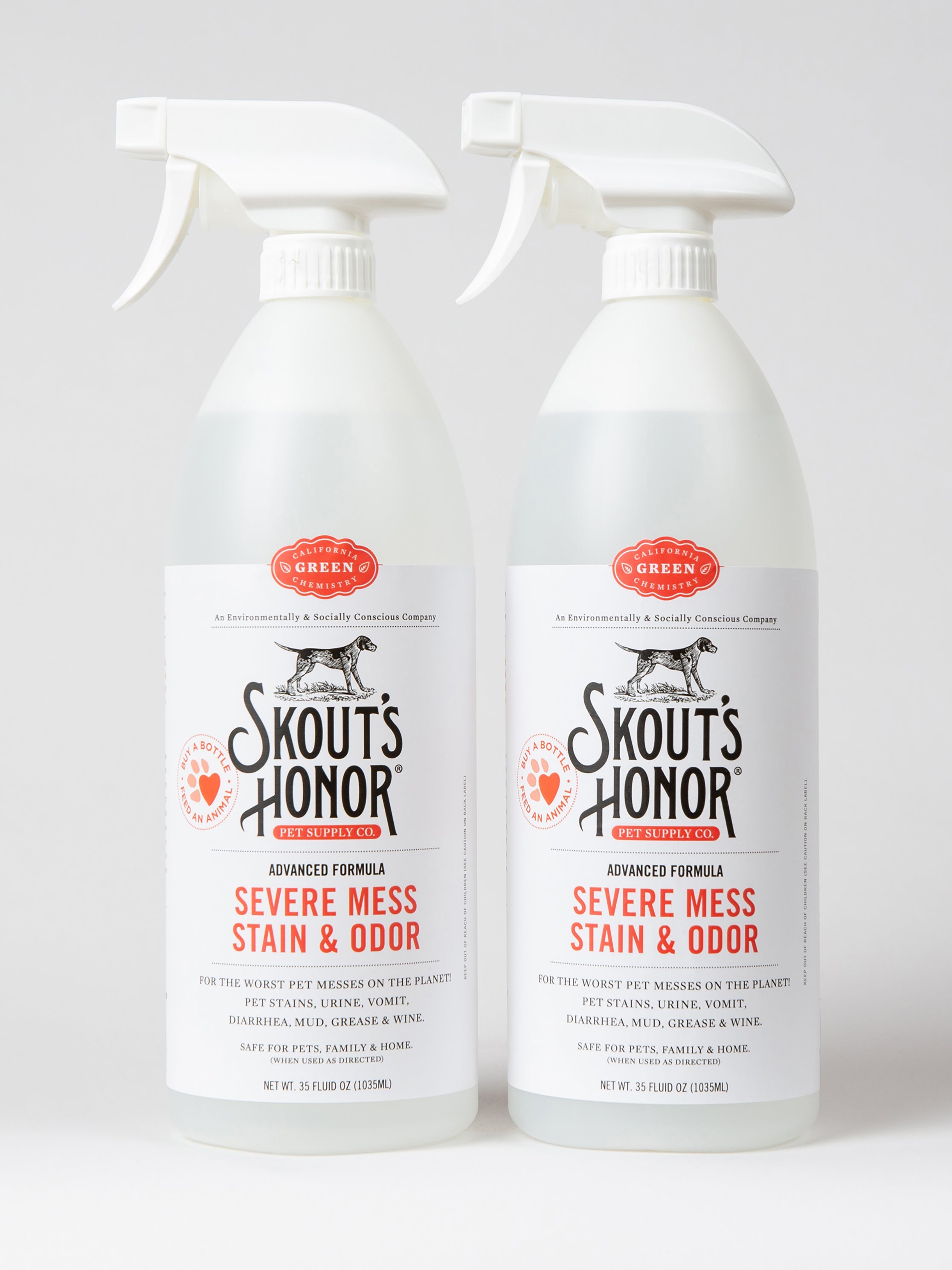 Out severe stain and clearance odor remover