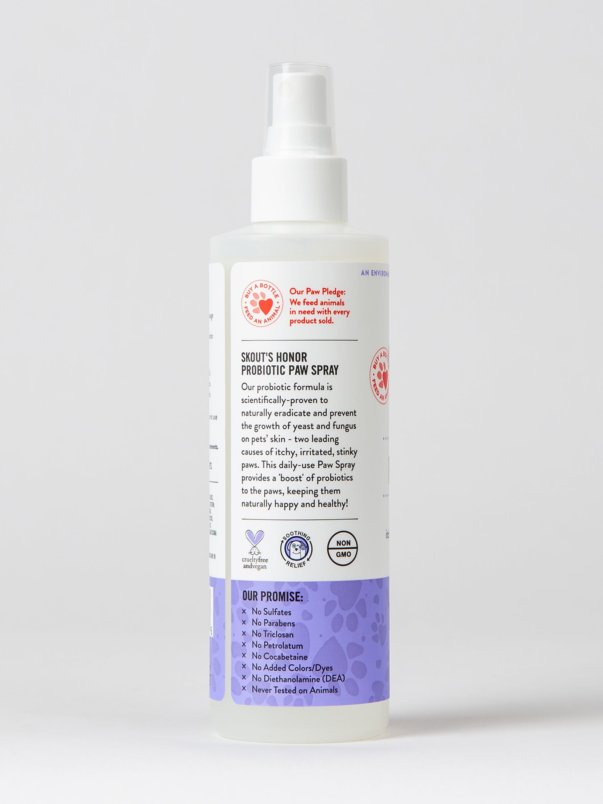 Skout's Honor Probiotic Paw Spray for Dogs & Cats