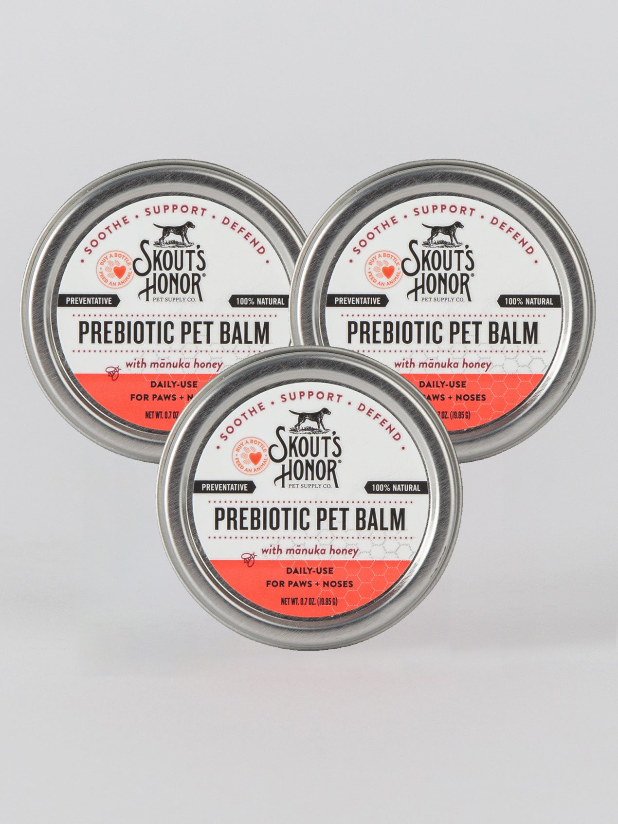 front image from Mini Prebiotic Pet Balm