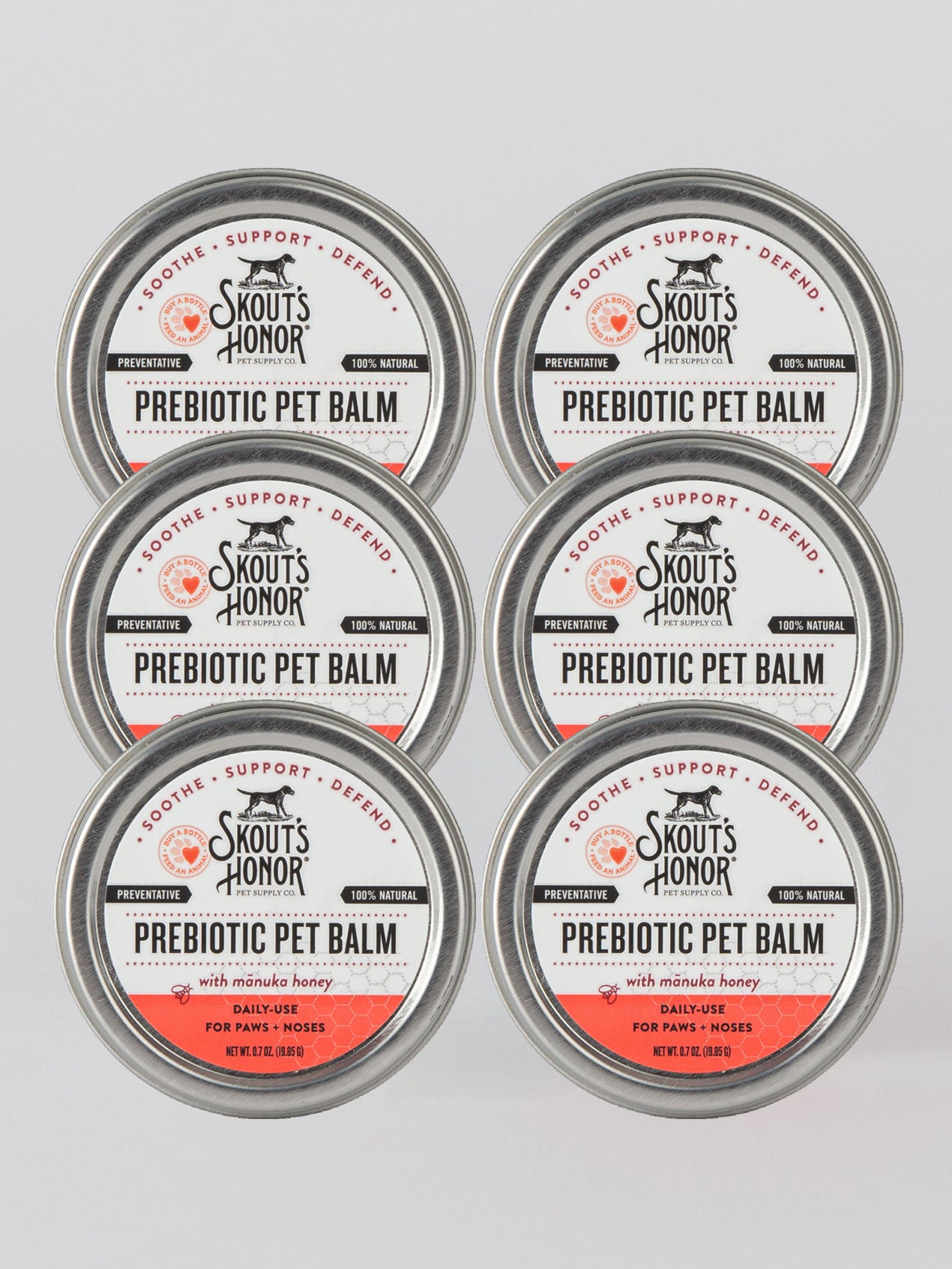 front image from Mini Prebiotic Pet Balm