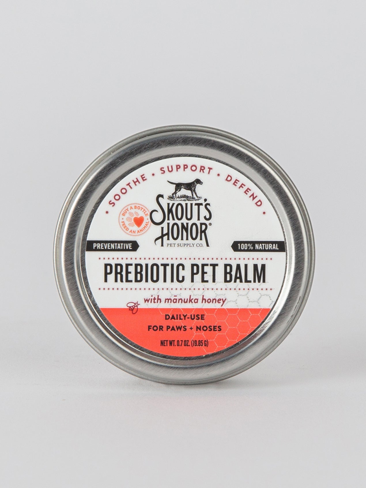 front image from Mini Prebiotic Pet Balm